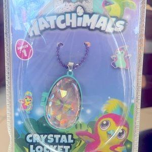 VINTAGE Hatchimals crystal locket